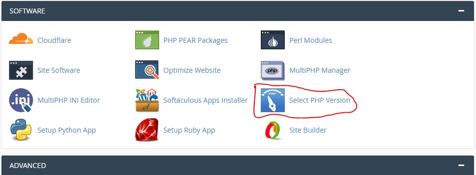 cpanel php gets downloaded rather the runs